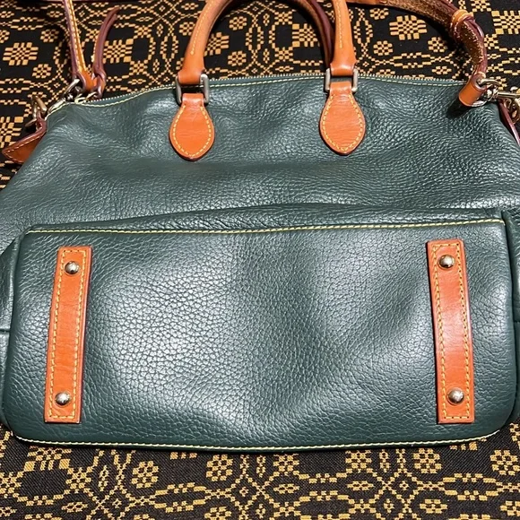 Dooney & Bourke Bag - Gorgeous Green/Tan - Picture 4 of 11